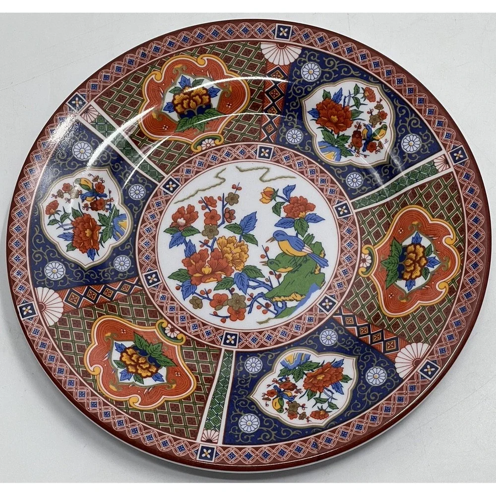 Melamine Dinnerware Thunder Group Peacock Set 12 Piece Kitchen Dinner Set Bowls